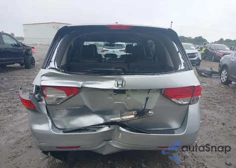 2014 Honda Odyssey Ex-L из США, поврежденный, VIN 5FNRL5H66EB063889